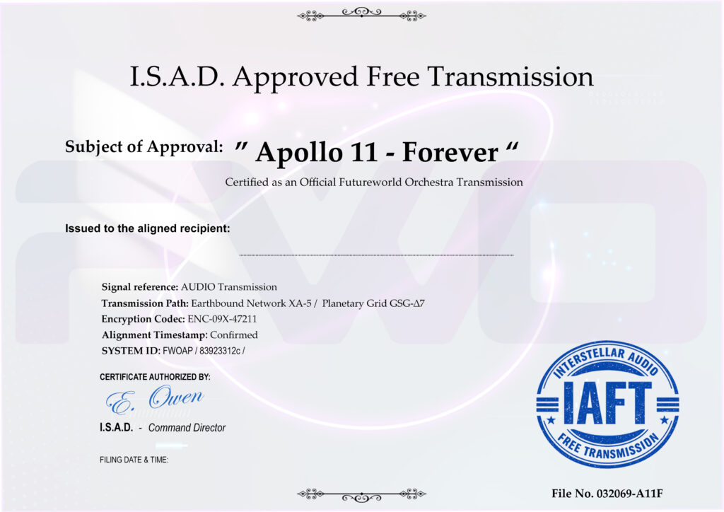 IAFT - ISAD Approved Free Transmission - APOLLO 11 - FOREVER - V2