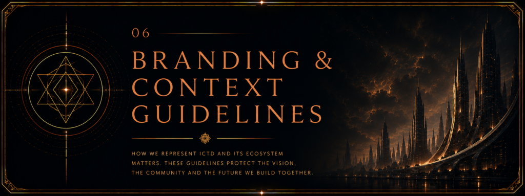 6. BRANDING & CONTEXT GUIDELINES