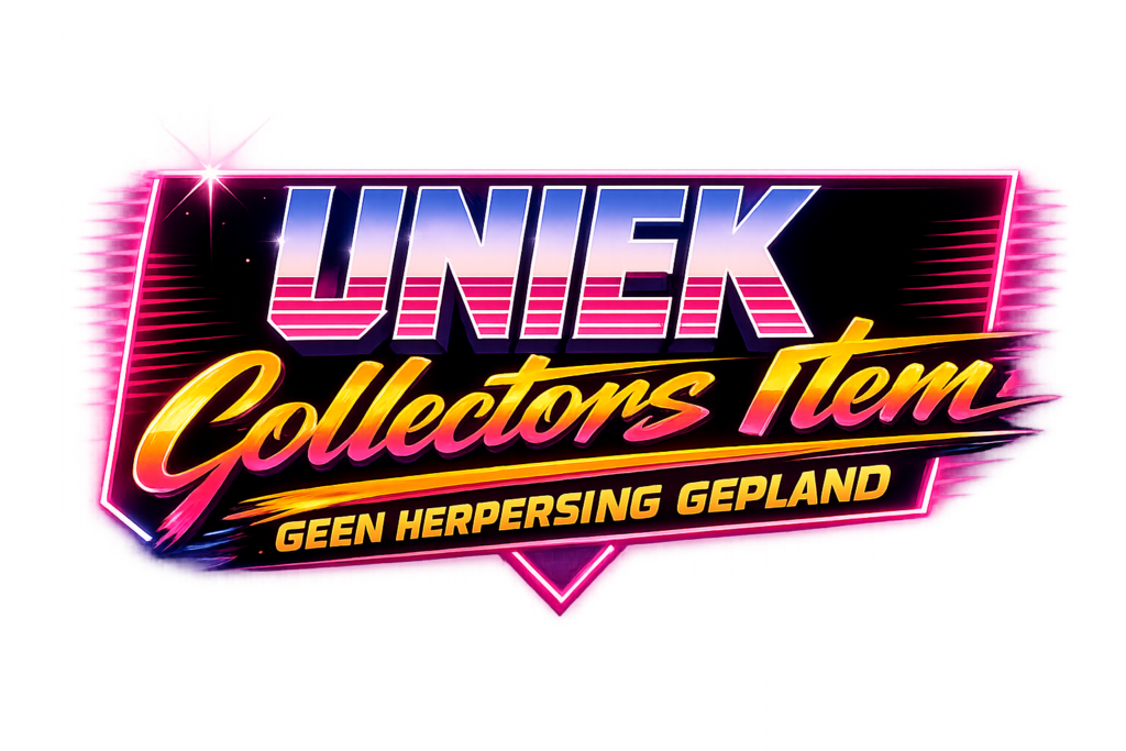 Uniek Collectors Item geen herpersing gepland