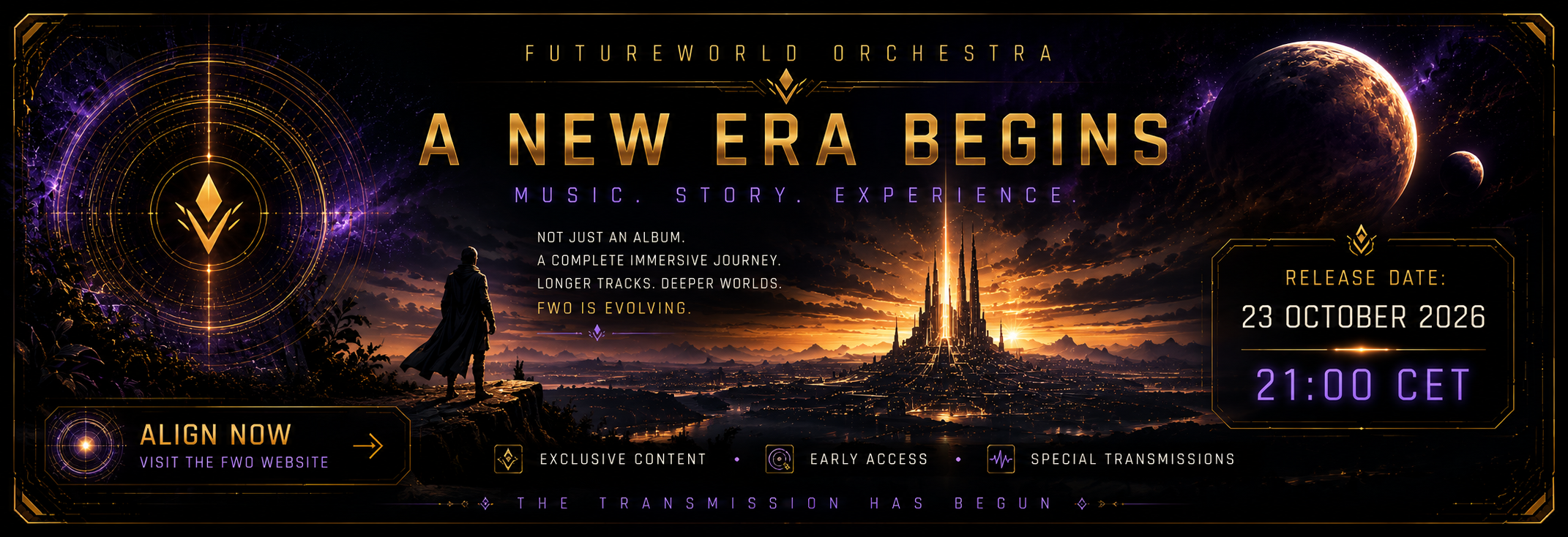 FUTUREWORLD ORCHESTRA – Inspiring Synth-Pop Music from the Netherlands