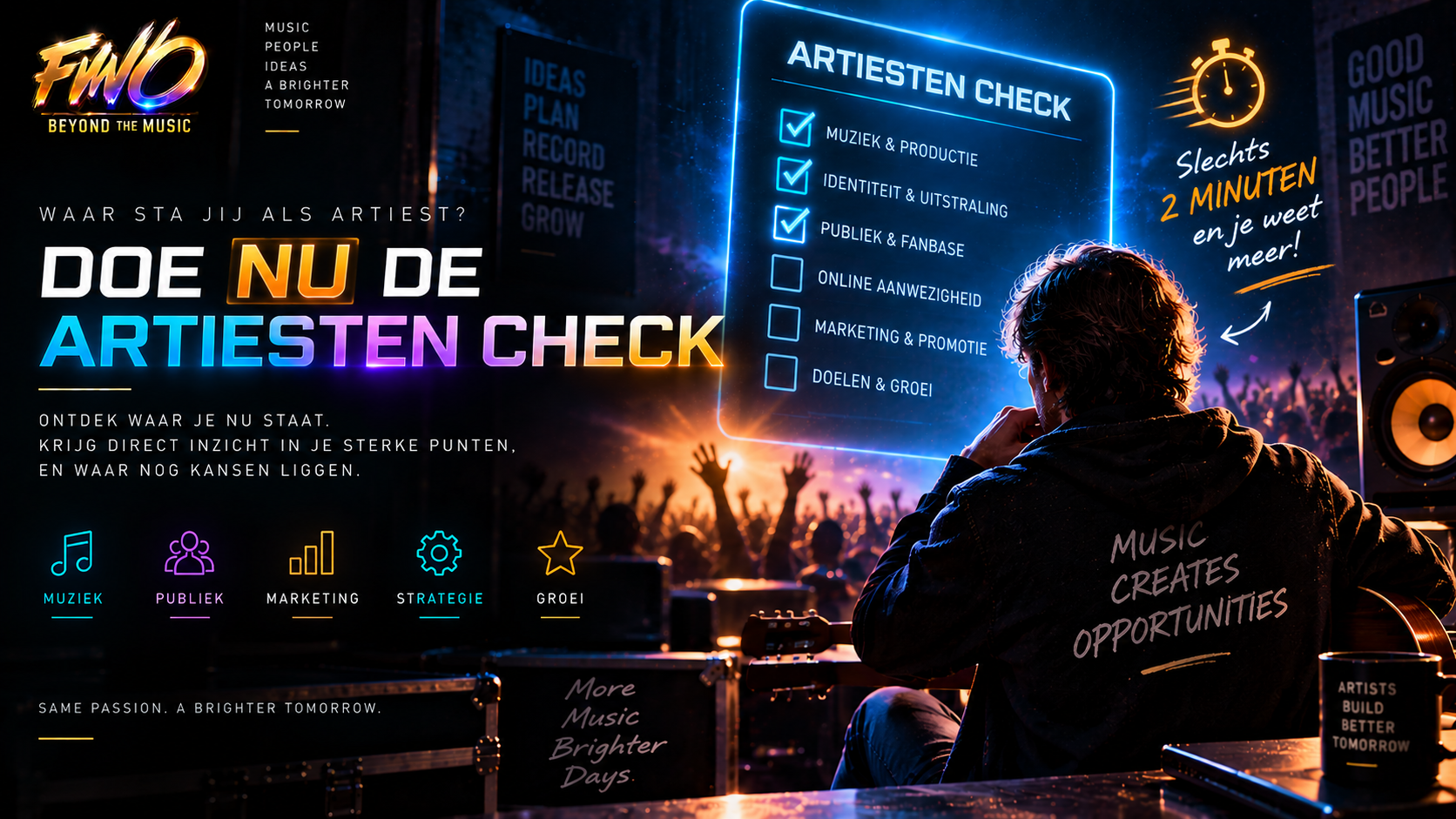 Doe NU de Artiesten Check