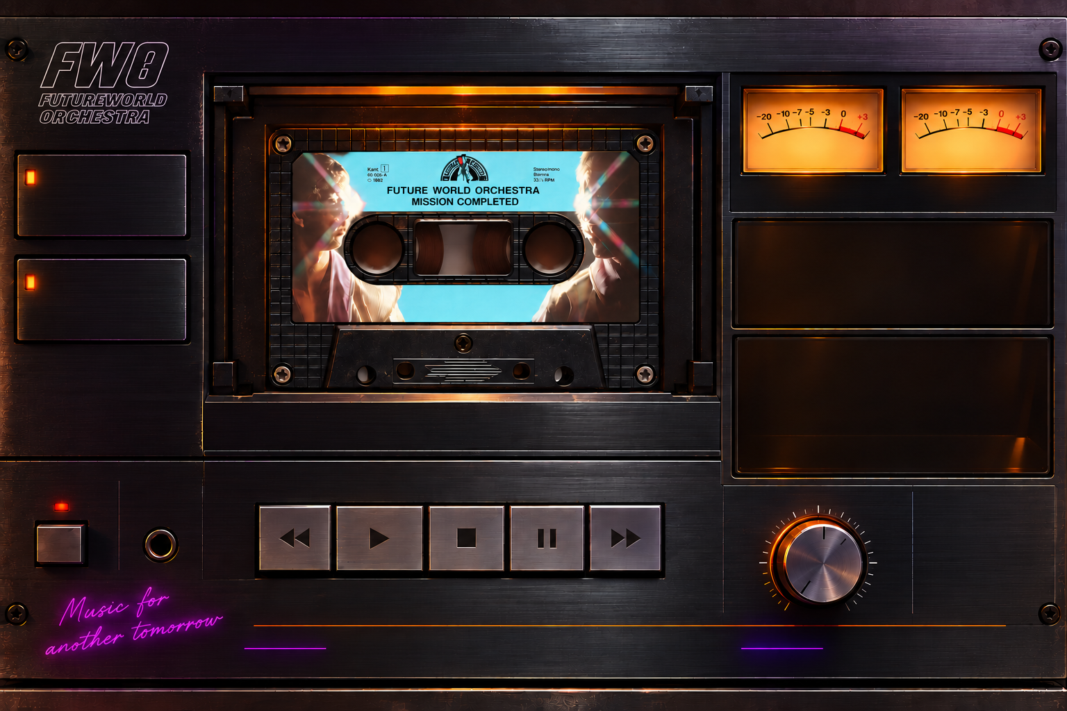 Futureworld Orchestra 1982 1984 Cassette Deck