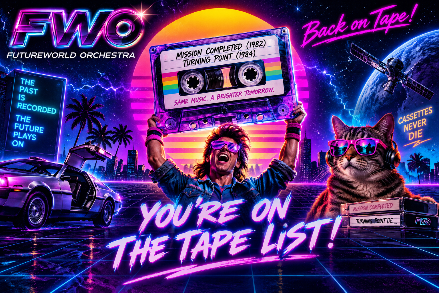 You're on the tape list